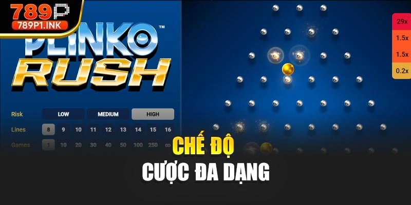 Chế độ cược đa dạng